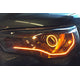12 in.Profile Pivot Strip w/ Driver (Switchback) <br> Fit Input: Tinned (Bare) Wire
