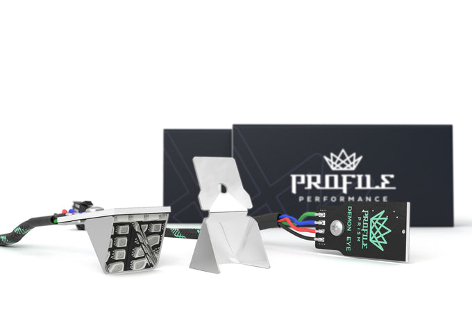 Demon Eye: Profile Prism (w/ Driver) (RGB) <br> Fit Connections: 4-Pin RGB or 5-Pin JST