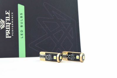 LED Light Bulb T10/194: Profile Crown 1.0 <br> Fits sizes: 194,T10,168,192,280,464,501,655,1250,2450 & more
