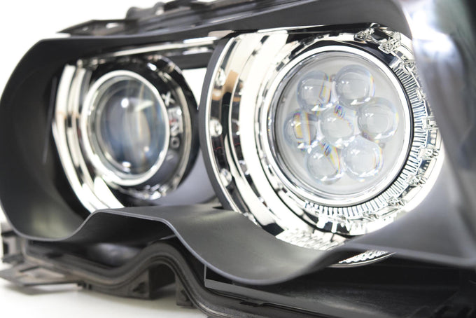 LED High Beam: Profile Hi-Lens 2.0 (RGBW DRL) <br> Fit with Morimoto XBT RGBW or 5-pin RGBW Std