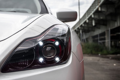 Panamera 1.0 Projector Shroud White/Amber LED Switchback<br>Universal