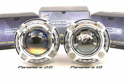 Panamera 2.0 Projector Shroud White/Amber LED Switchback<br>Universal