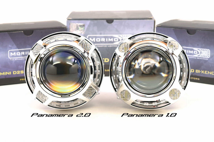 Panamera 2.0 Projector Shroud White/Amber LED Switchback<br>Universal