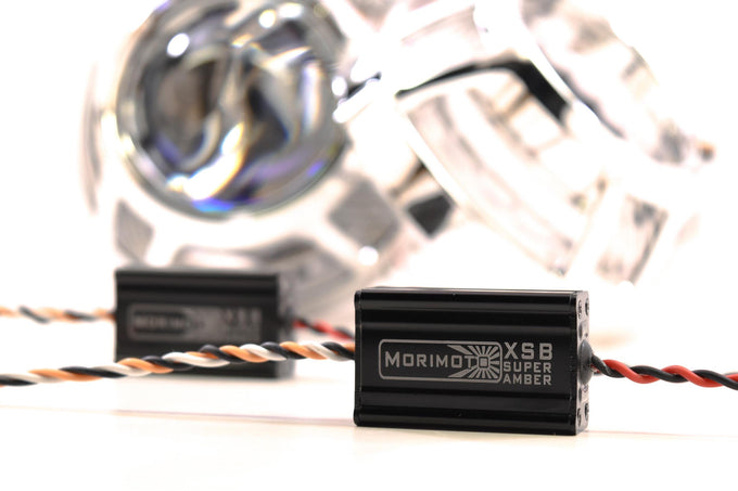 Panamera 2.0 Projector Shroud White/Amber LED Switchback<br>Universal