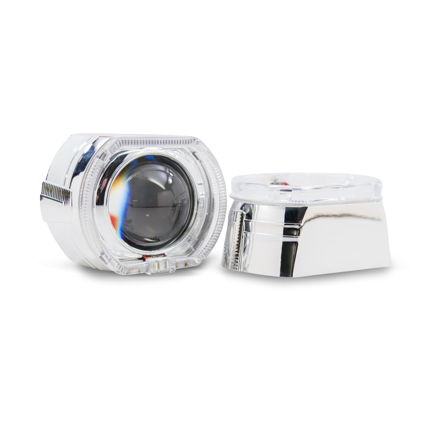 Mini X5-R Projector Shroud White/Amber LED Switchback <br> Universal