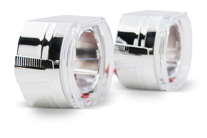 Mini X5-R Projector Shroud White/Amber LED Switchback <br> Universal