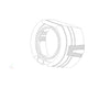 Mini X5-R Projector Shroud White/Amber LED Switchback <br> Universal