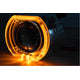 Mini X5-R Projector Shroud White/Amber LED Switchback <br> Universal