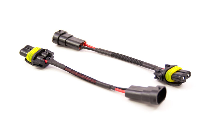 9007 Male to H4 Female Adapter <br>Universal