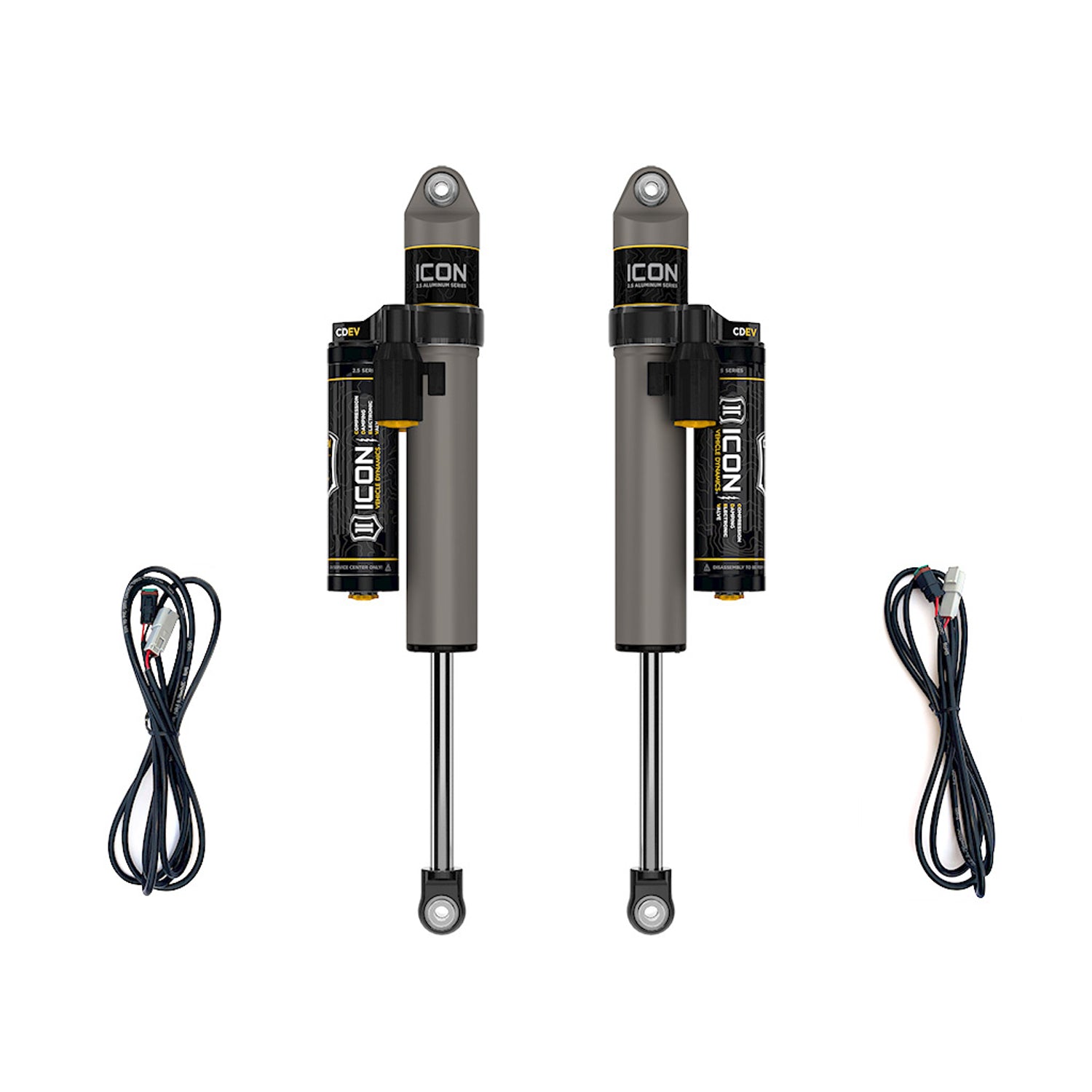 Pair 2.5in Rear 2.5 Series Shocks VS PB CDEV <br> 2018-2023 Jeep Wrangler