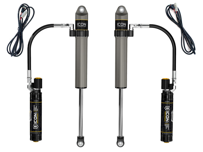 Pair 2.5in Front 2.5 Series Shocks VS RR CDEV <br> 2015-2023 Jeep Wrangler 2020-2023 Gladiator