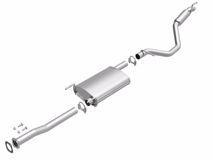 Direct-Fit Replacement Exhaust System <br> 14-16 Toyota Highlander
