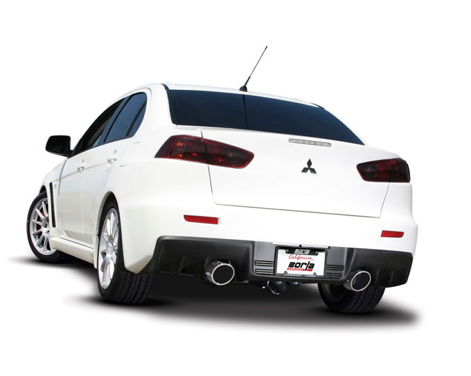 S-Type Cat-Back Exhaust System <br> 08-15 Mitsubishi Lancer Evolution