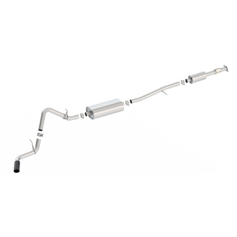 S-Type Cat-Back Exhaust System <br> 19-24 Chevrolet Silverado GMC Sierra 1500 2.7L