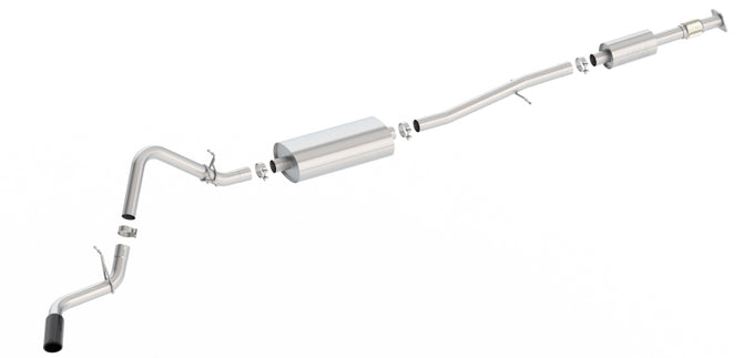 S-Type Cat-Back Exhaust System <br> 19-24 Chevrolet Silverado GMC Sierra 1500 2.7L