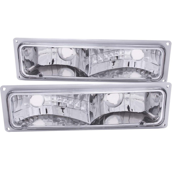 Chrome Parking Lights <br> 88-98 Chevy C/K/R/V-Series