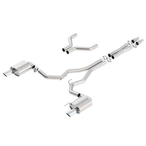 S-Type Cat-Back Exhaust System <br> 15-17 Ford Mustang 5L V8 Coupe