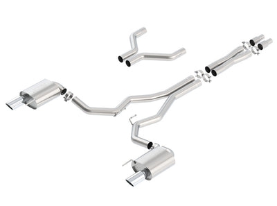 S-Type Cat-Back Exhaust System <br> 15-17 Ford Mustang 5L V8 Coupe