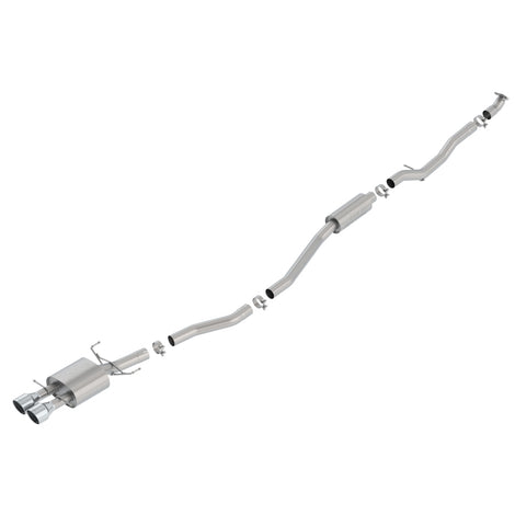 S-Type Cat-Back Exhaust System <br> 17-20 Honda Civic Si 1.5L L4 Sedan 4-Door