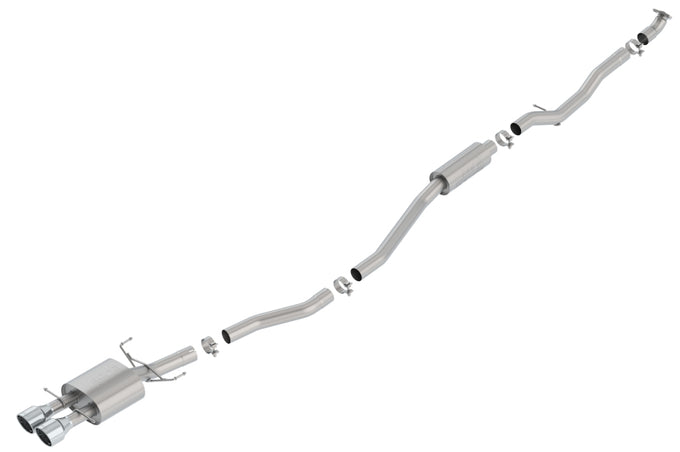 S-Type Cat-Back Exhaust System <br> 17-20 Honda Civic Si 1.5L L4 Sedan 4-Door