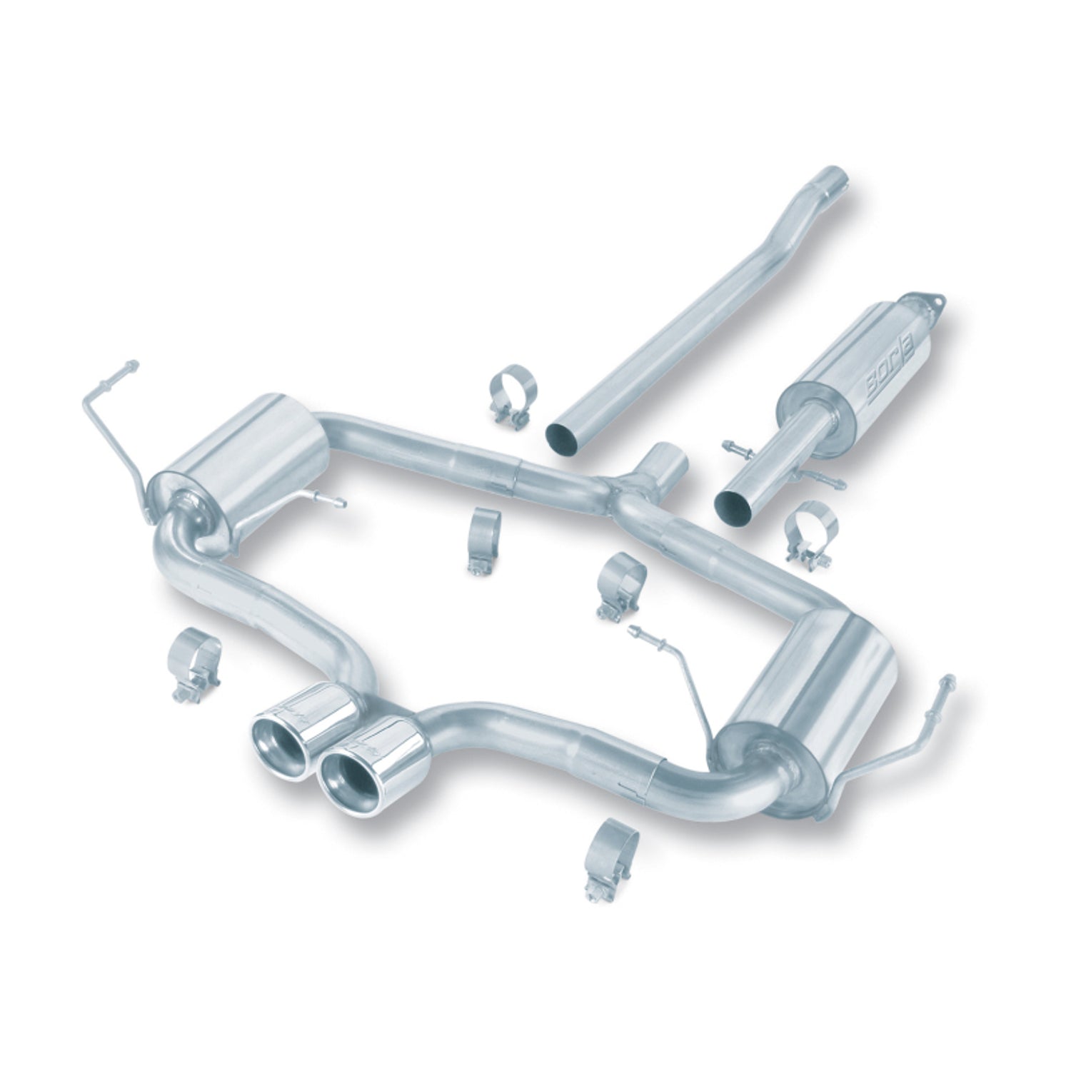 S-Type Cat-Back Exhaust System <br> 04-06 Mini Cooper S 1.6L L4