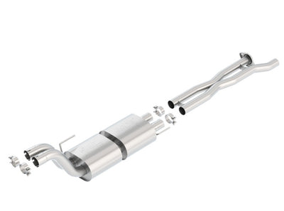 X-Pipe With ATAK Muffler Connection Pipes <br> 17-20 Ford F-150 Raptor