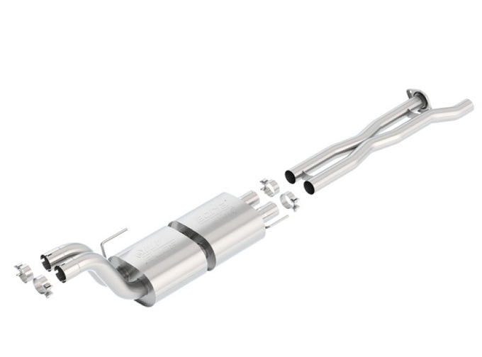 X-Pipe With ATAK Muffler Connection Pipes <br> 17-20 Ford F-150 Raptor