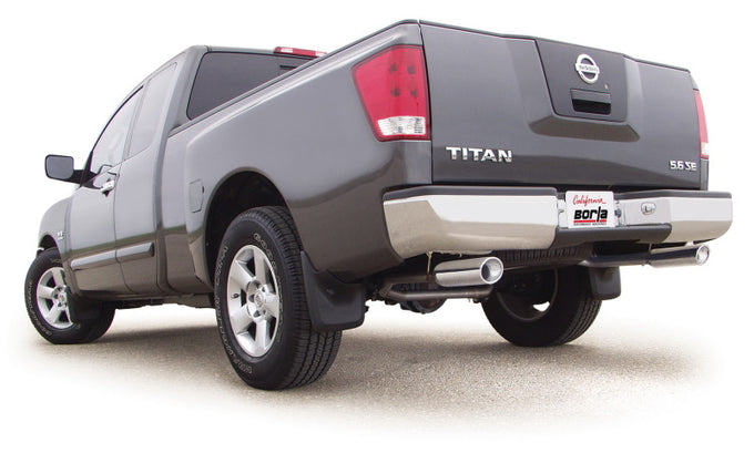 Touring Cat-Back Exhaust System <br> 04-09 Nissan TITAN 5.6L Crew Cab Extended Cab
