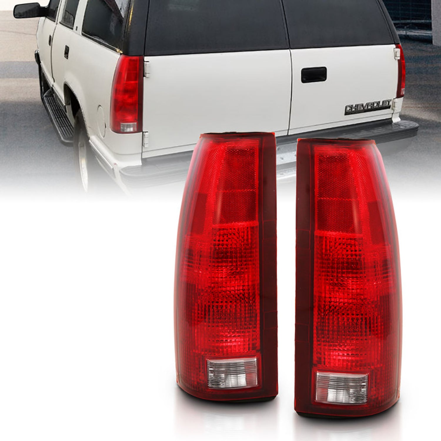Red/Taillight w/Circuit Board <br>88-99 Chevy GMC C/K-Series Tahoe Yukon