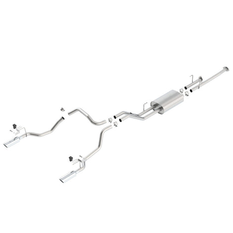 Touring Cat-Back Exhaust System <br> 2014-2021 Toyota Tundra