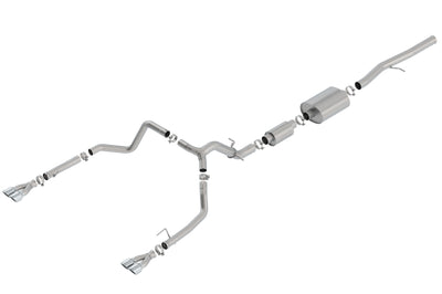 S-Type Cat-Back Exhaust System <br> 19-23 Chevrolet Silverado GMC Sierra 1500