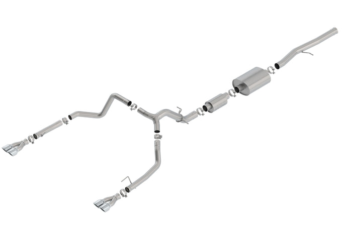 S-Type Cat-Back Exhaust System <br> 19-23 Chevrolet Silverado GMC Sierra 1500