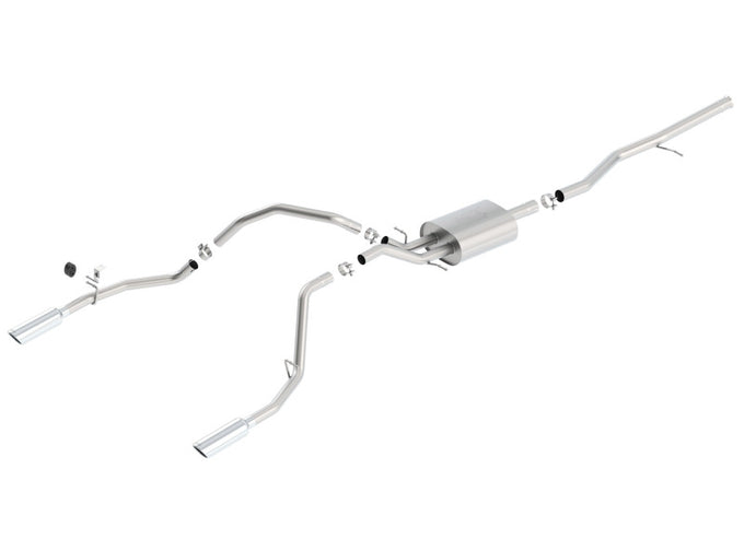 ATAK Cat-Back Exhaust System <br> 2014-2019 Chevrolet Silverado GMC Sierra 1500