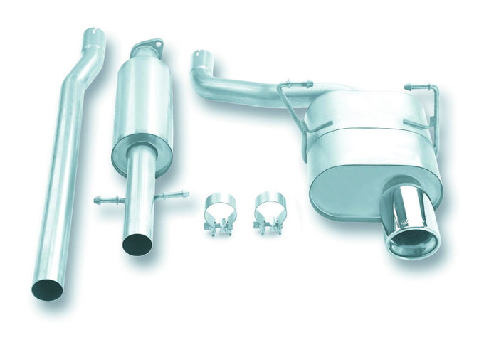 Touring Cat-Back Exhaust System <br> 02-03 Mini Cooper 1.6L L4