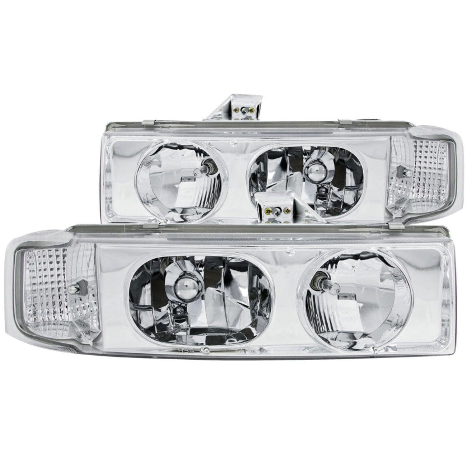 Chrome Crystal Headlights <br> 95-05 Chevy Astro Van