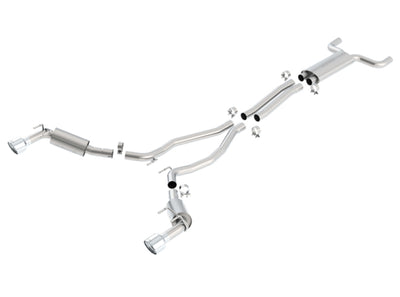 S-Type Cat-Back Exhaust System <br> 10-13 Chevy Camaro SS 6.2L V8
