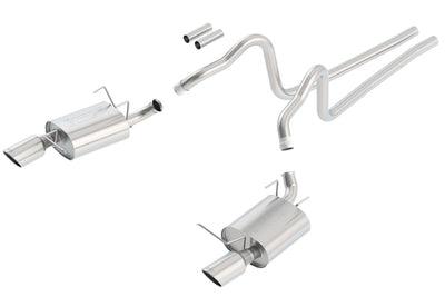 S-Type Cat-Back Exhaust System <br> 11-14 Ford Mustang 3.7L V6