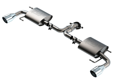 S-Type Axle-Back Exhaust System <br> 17-23 Mazda CX-5 2.5L L4