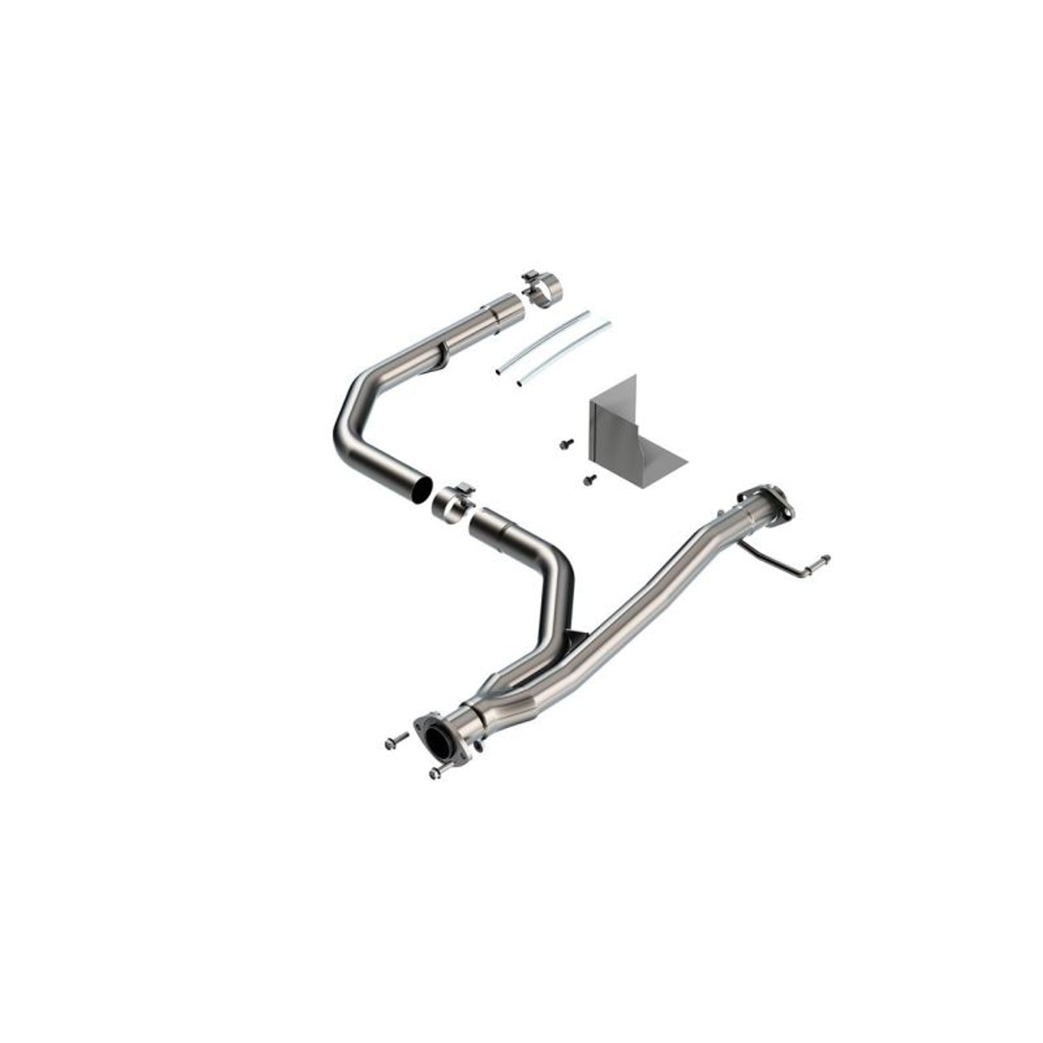 Y-Pipe Connection Pipes <br> 16-23 Toyota Tacoma 3.5L V6