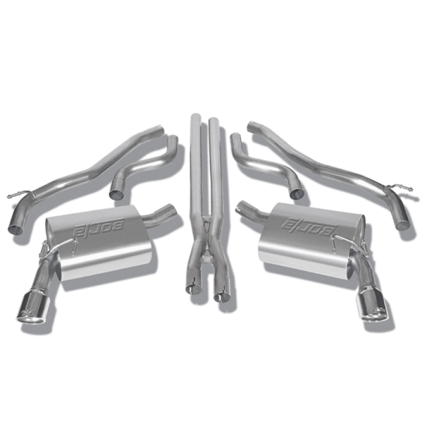S-Type Cat-Back Exhaust System <br> 10-13 Chevy Camaro LS, LT 3.6L V6