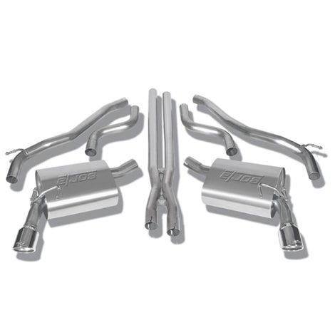 S-Type Cat-Back Exhaust System <br> 10-13 Chevy Camaro LS, LT 3.6L V6
