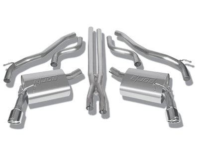 S-Type Cat-Back Exhaust System <br> 10-13 Chevy Camaro LS, LT 3.6L V6