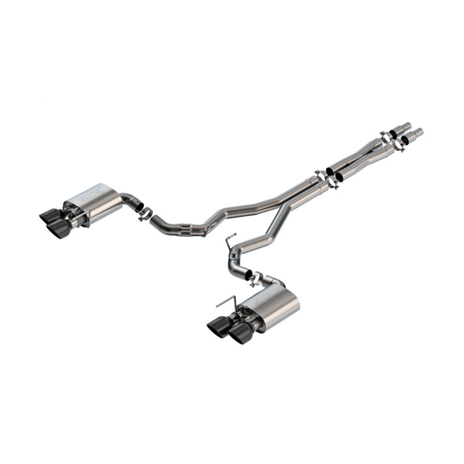 ATAK Cat-Back Exhaust System <br> 2024 Ford Mustang Dark Horse With Active Exhaust