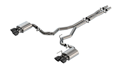 ATAK Cat-Back Exhaust System <br> 2024 Ford Mustang Dark Horse With Active Exhaust