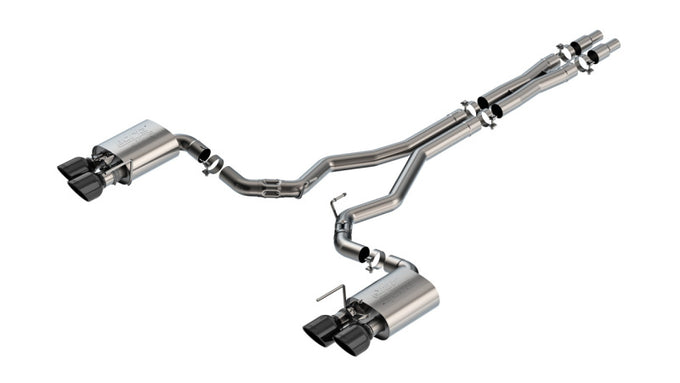 ATAK Cat-Back Exhaust System <br> 2024 Ford Mustang Dark Horse With Active Exhaust