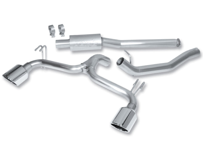 S-Type Cat-Back Exhaust System <br> 09-15 Mitsubishi Lancer Ralliart 2L L4
