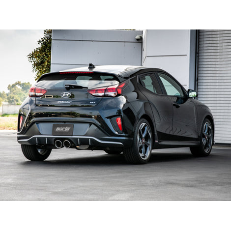 S-Type Axle-Back Exhaust System <br> 19-21 Hyundai Veloster 1.6L L4