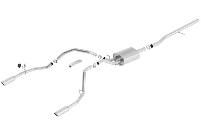 Touring Cat-Back Exhaust System <br> 2014-2019 Chevrolet Silverado 1500