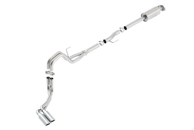 ATAK Cat-Back Exhaust System <br> 15-20 Ford F-150 EXCEPT Raptor models