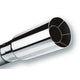Polished Tip Single Round Intercooled <br> Universal Fit